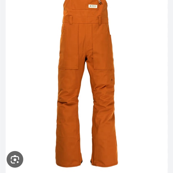 Burton Women's Avalon Bib Snowboarding Pant in True Penny XS - SOLD OUT - Picture 6 of 8